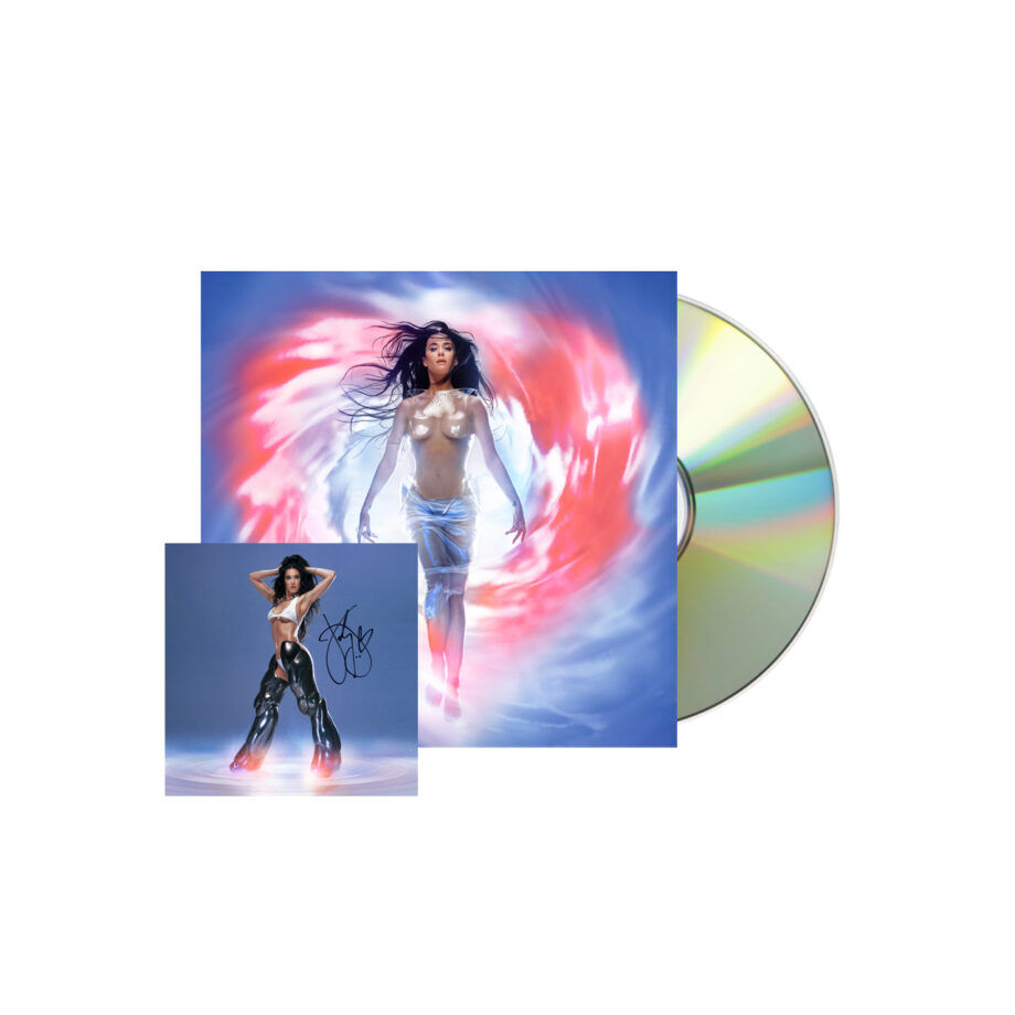 Katy Perry 143 Cd, Signed Card, Case Dent (jewel Case)