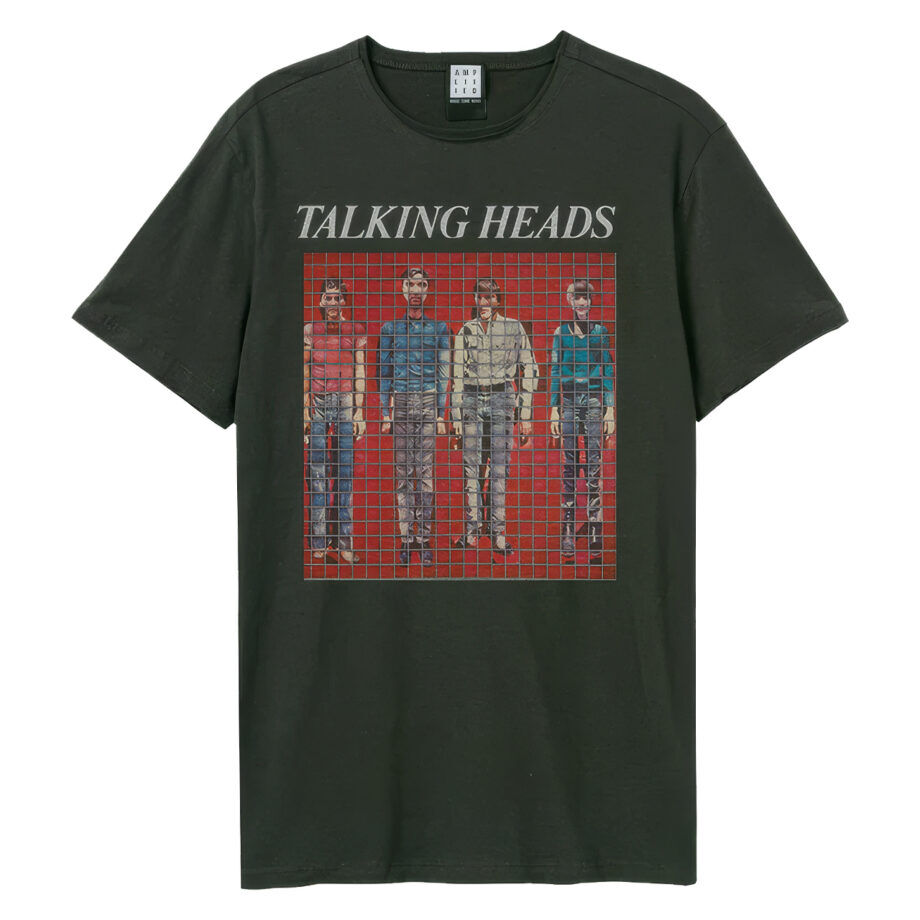 Talking Heads Buildings And Food Tshirt (amp, Black)
