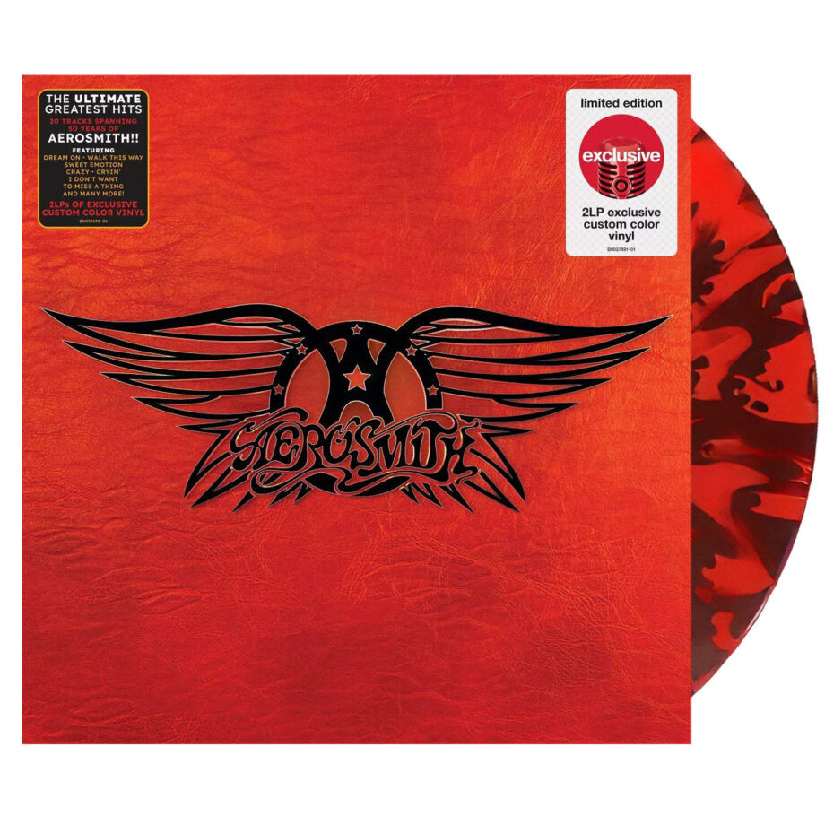 Aerosmith Greatest Hits Vinyl (target, Black Red, 2lp) Us