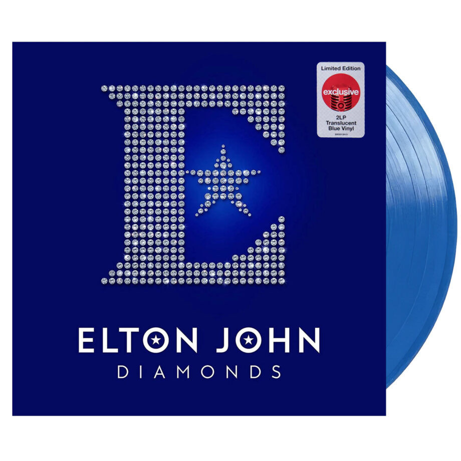 Elton John Diamonds Vinyl (target, Blue, 2lp) Us
