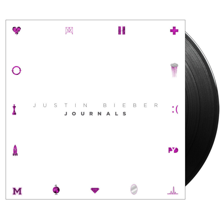 Justin Bieber Journals Vinyl (black, 2lp)