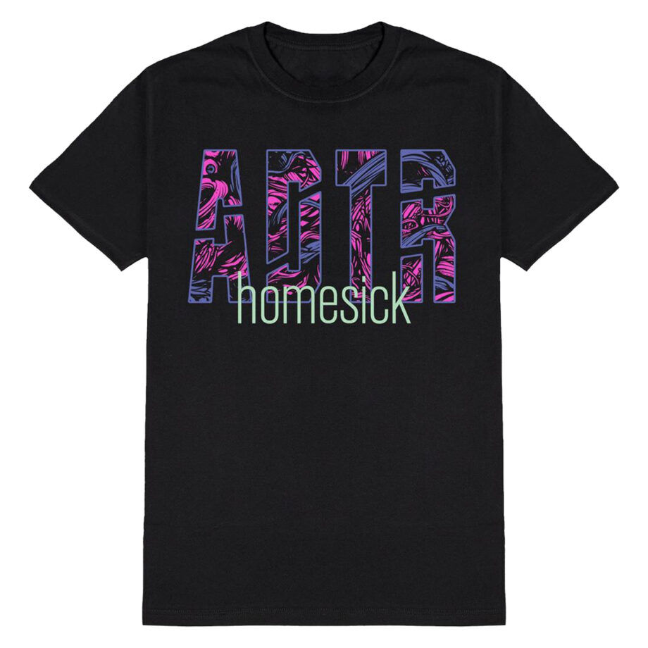 A Day To Remember Homesick Tracklist Two Sided Tshirt (ht, Black)