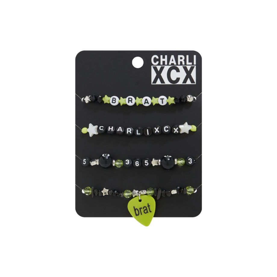 Charli Xcx Brat Bracelet Set Jewelry