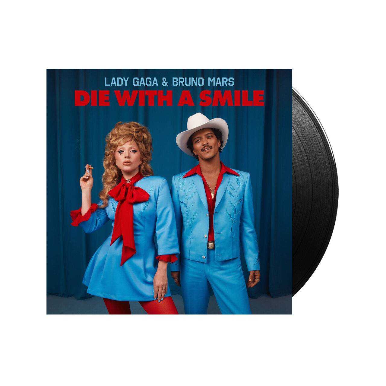 LADY GAGA, BRUNO MARS Die With A Smile Vinyl (Black, 7inch)