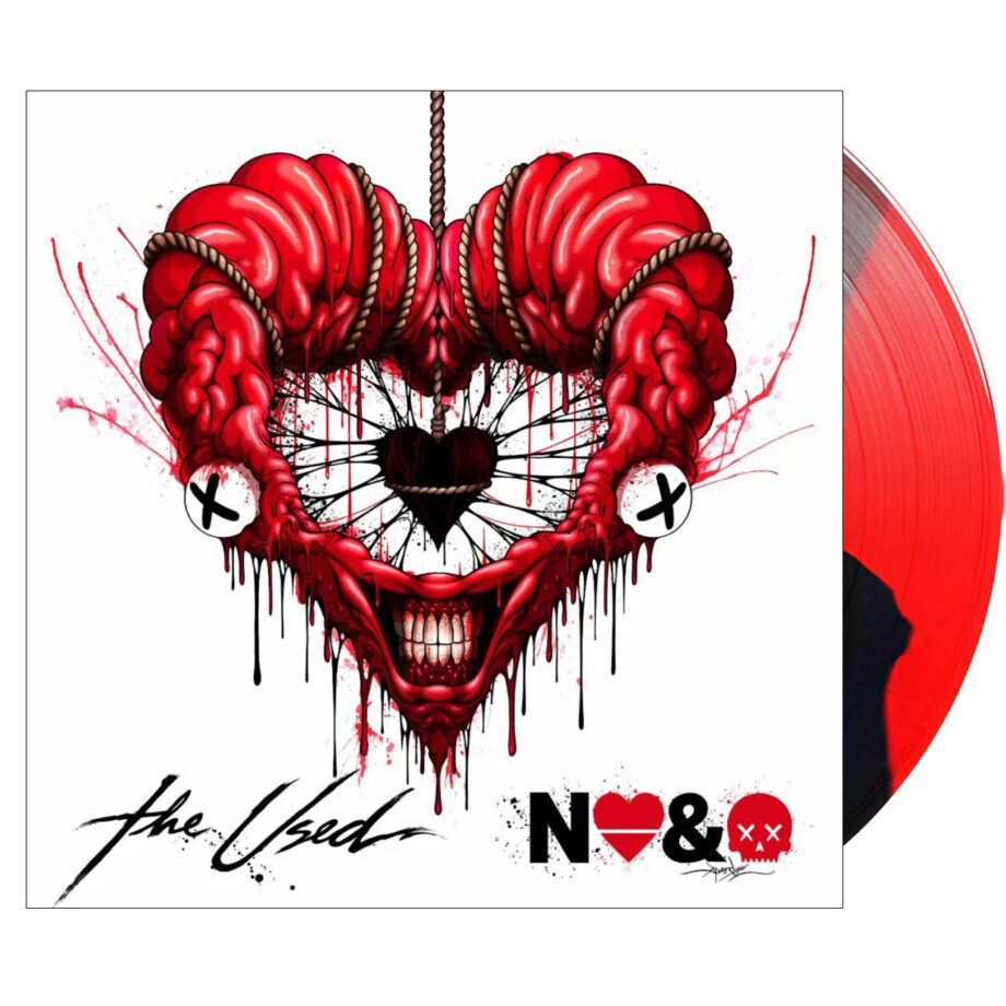 The Used In Love & Death Alternate Cover Vinyl (indie, Red Black)