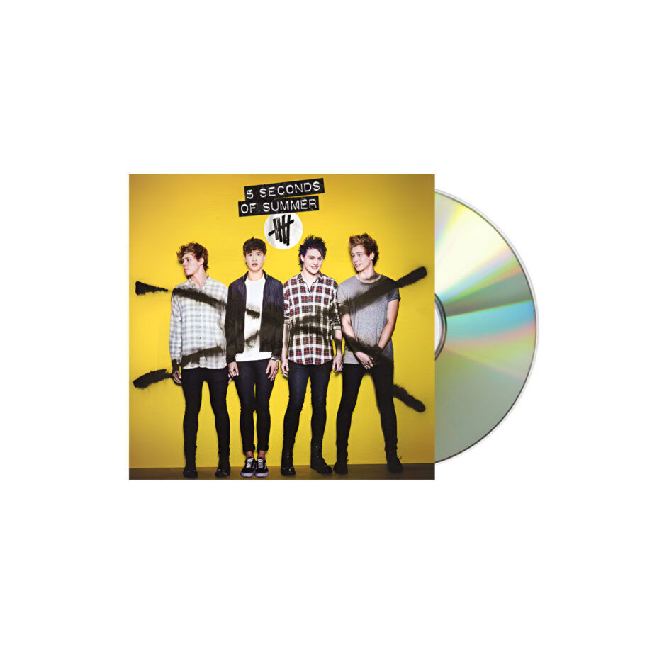 5 Seconds Of Summer Self Titled Deluxe Yellow Cd (jewel Case)