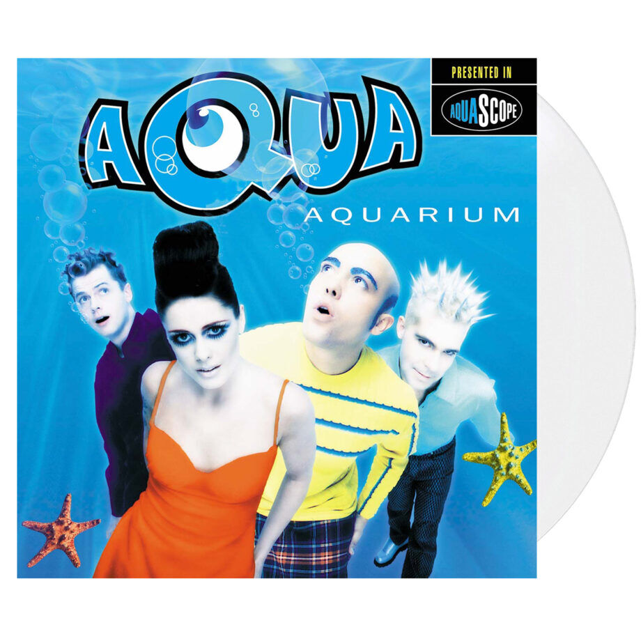 Aqua Aquarium Vinyl (bn, White, 1lp)