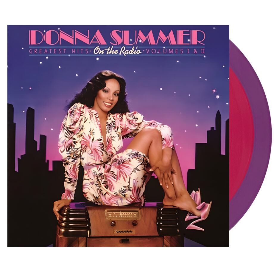 Donna Summer On The Radio Greatest Hits Vol. I & Ii Vinyl, Cover Dent (pink, 2lp)