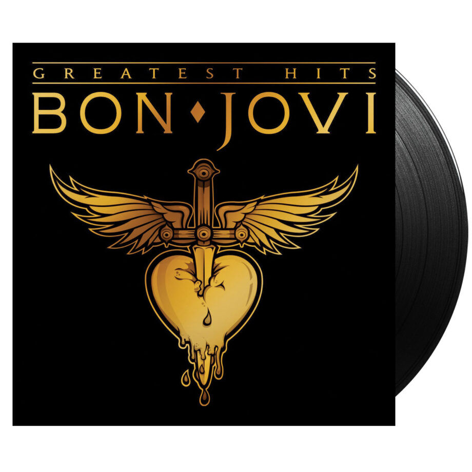 Bon jovi greatest hits vinyl (black, 2lp)