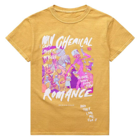 My chemical romance the black parade tshirt (yellow)