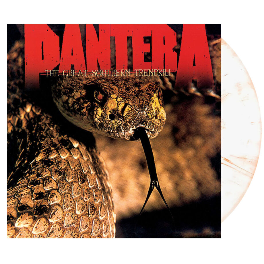 Pantera the great southern trendkill vinyl (orange marble, 1lp)