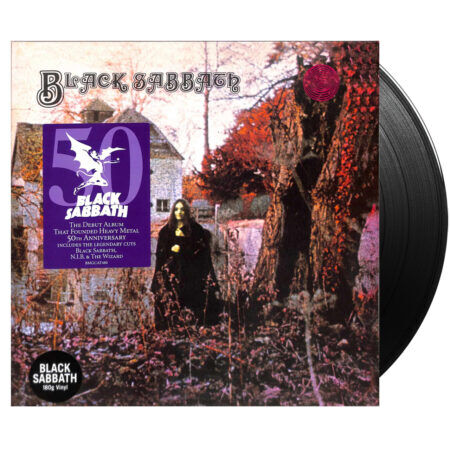Black sabbath self titled 50th anniversary vinyl (black, 1lp) eu