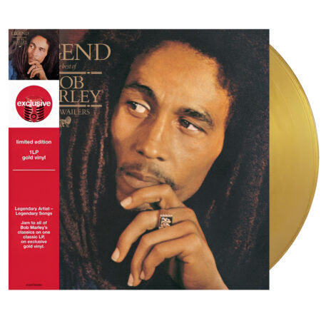 Bob marley legend vinyl (target, gold, 1lp)