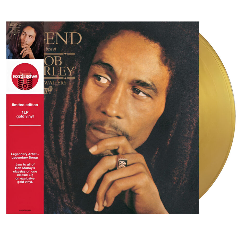 Bob marley legend vinyl (target, gold, 1lp)