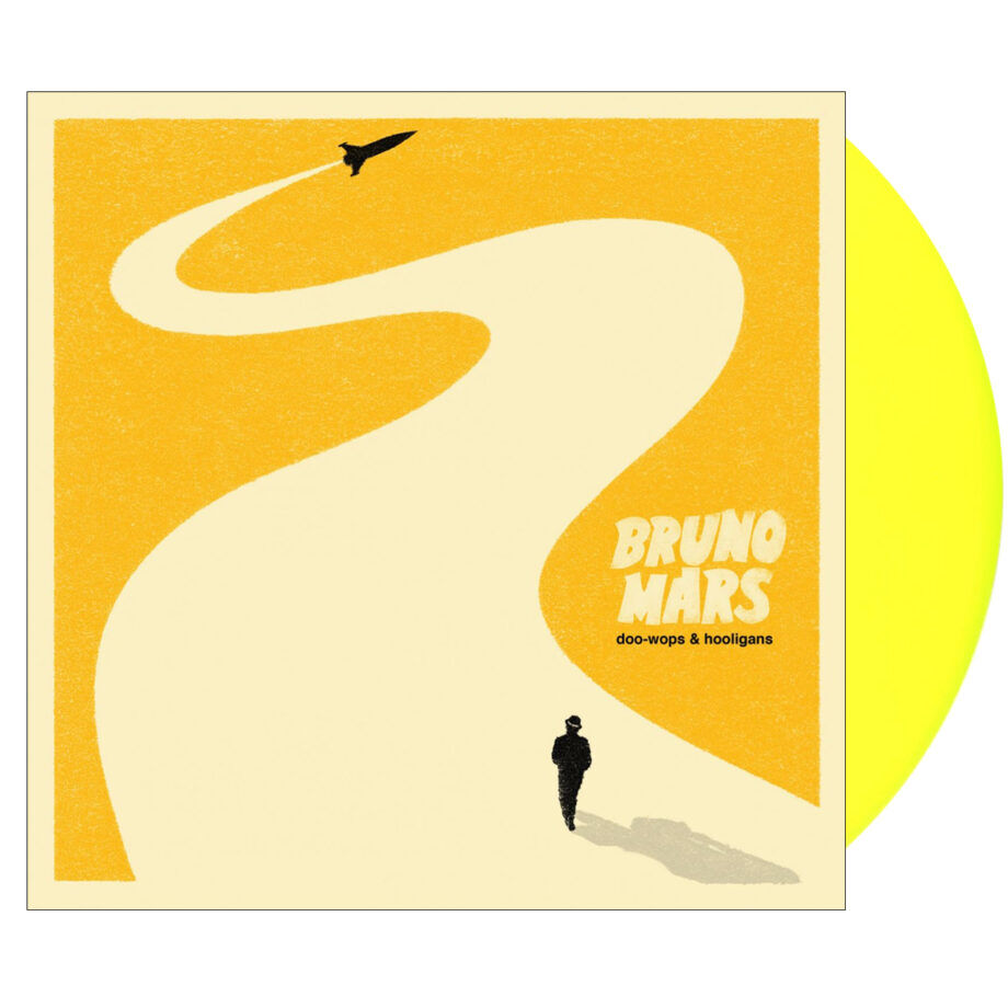 Bruno mars doo wops & hooligans vinyl (wm, neon yellow, 1lp) us