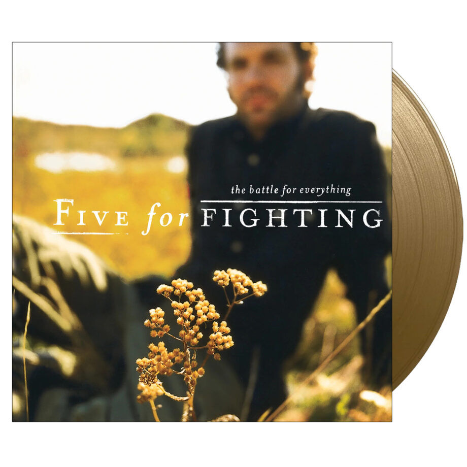 Five for fighting battle for everything vinyl (gold, 1lp)