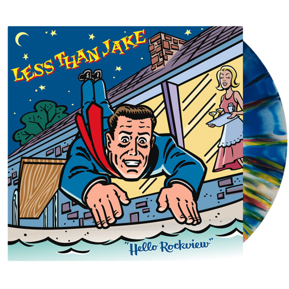 Less than jake hello rockview vinyl (multi splatter, 1lp)