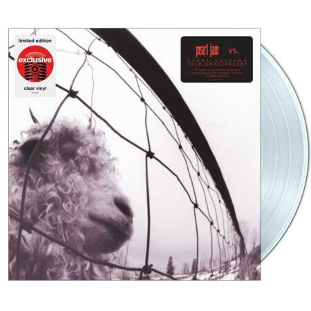 Pearl jam vs. (30th anniversary) vinyl (target, clear, 1lp)