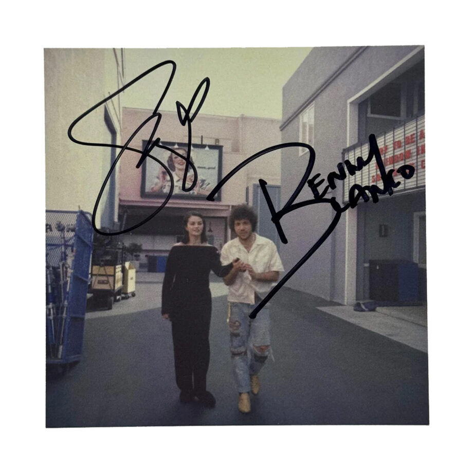 Selena gomez i said i love you first vinyl, signed (red, 1lp) (signed card)