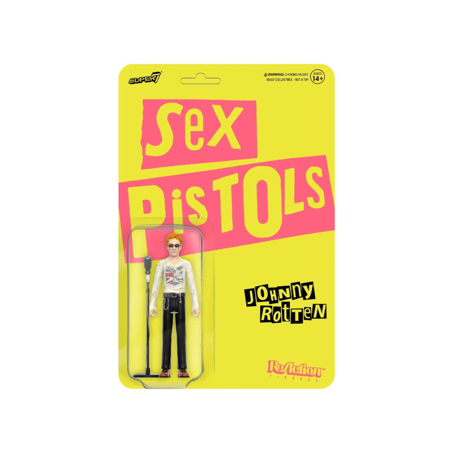 Sex pistols johnny rotten wave 1 super7 toy