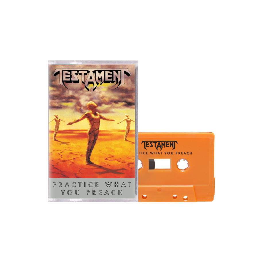 Testament practice what you preach cassette (orange, jewel case)