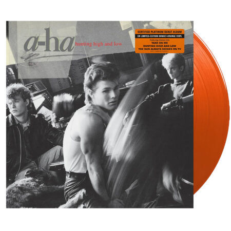 A ha hunting high and low (rocktober) vinyl (orange, 1lp)