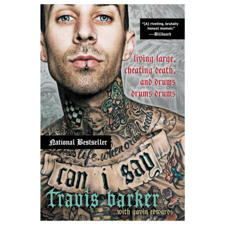 Blink 182, travis barker can i say living large, cheating death, and drums book