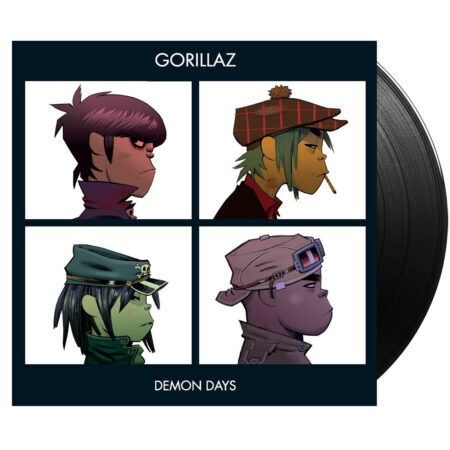 Gorillaz demon days vinyl (black, 2lp)
