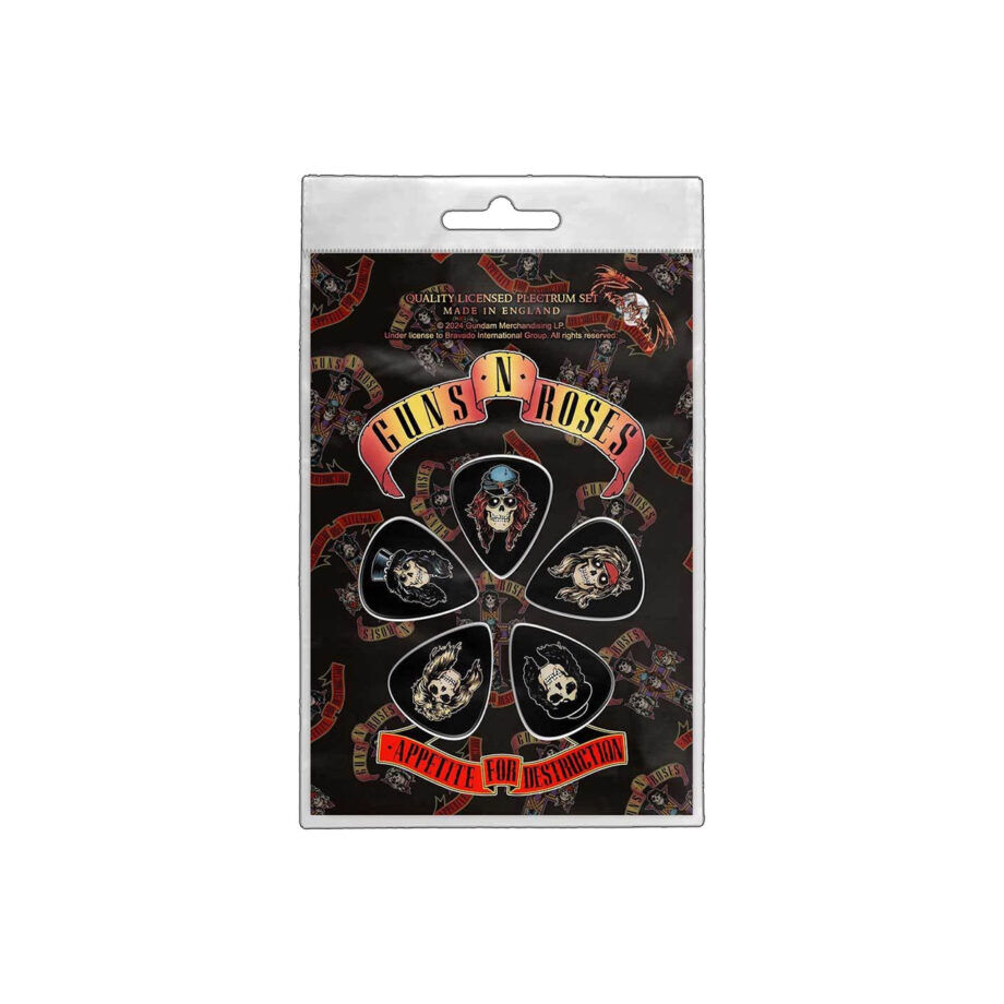 Guns and roses appetite for destruction guitar pick