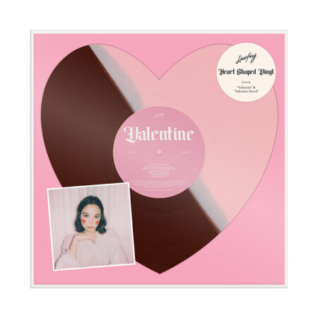 Laufey valentine vinyl (pink brown, 1lp)