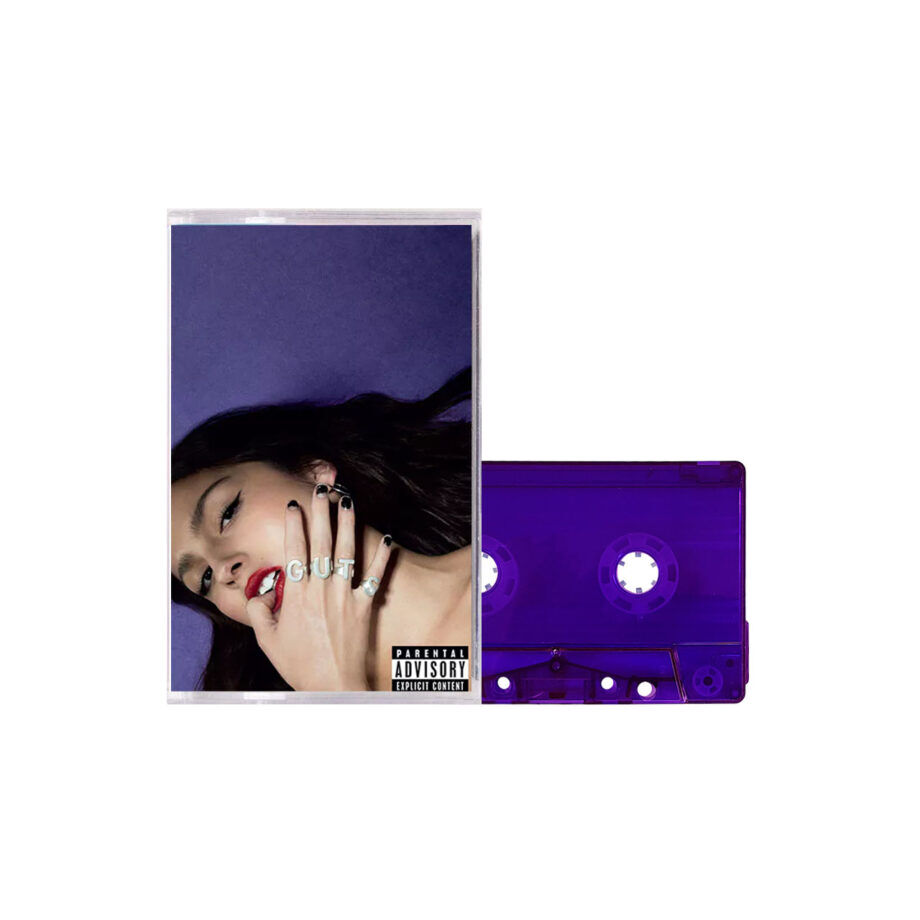 Olivia rodrigo guts cassette (purple, jewel case)