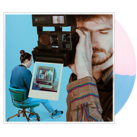 Origami angel feeling not found vinyl (uo, pink blue, 1lp)