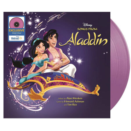 Ost disney songs from aladdin vinyl (wm, violet, 1lp)