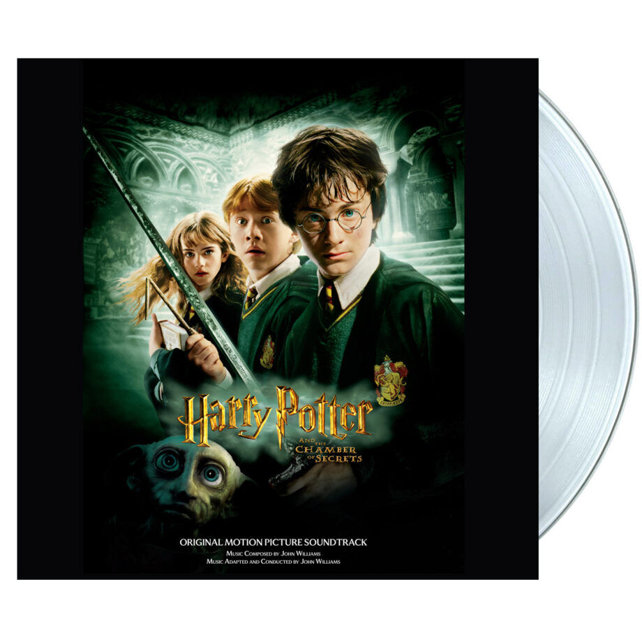 Ost john williams harry potter and the chamber of secrets vinyl (rsd, clear, 2lp)