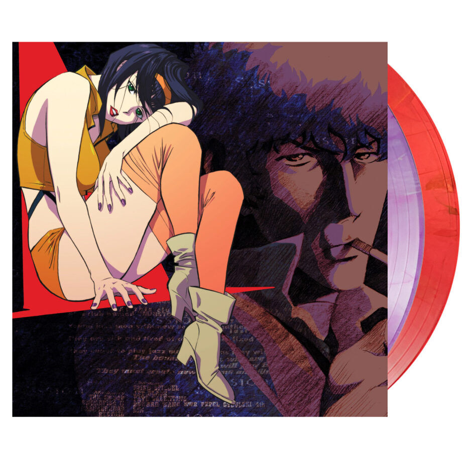 Ost seatbelts cowboy bebop vinyl (purple red marble, 2lp)