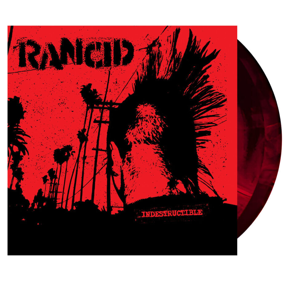 Rancid indestructible (20th anniversary) vinyl (red black swirl, 2lp)