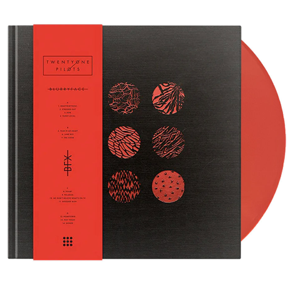 Twenty one pilots blurryface (10th anniversary) vinyl, preorder (red, 2lp)