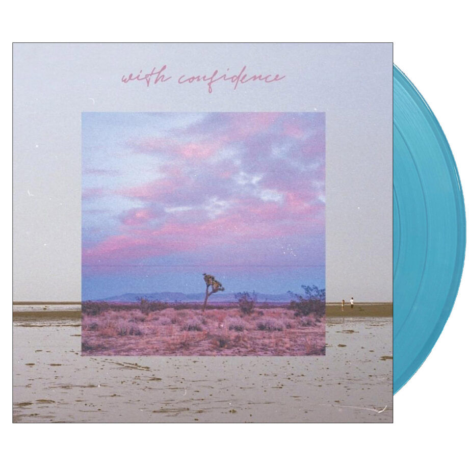 With confidence self titled vinyl (transluscent blue, 1lp)