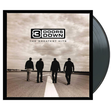 3 doors down the greatest hits vinyl (transluscent black, 1lp)