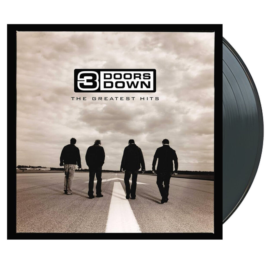3 doors down the greatest hits vinyl (transluscent black, 1lp)