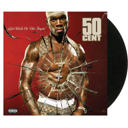 50 cent get rich or die tryin vinyl (black, 2lp) us