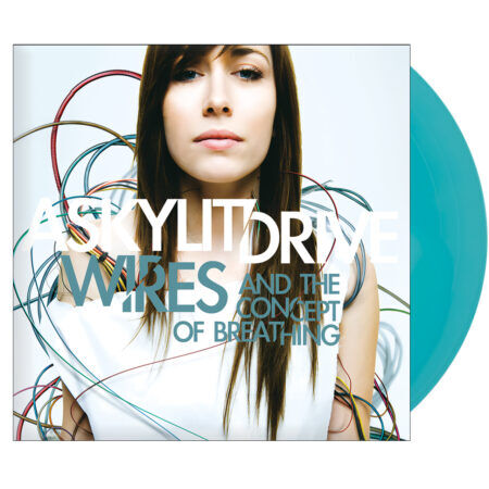 A skylit drive wires...and the concept of breathing 15th anniversary vinyl, cover dent (white blue, 1lp)