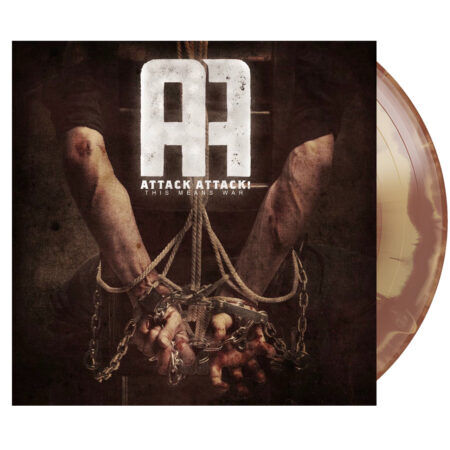 Attack attack this means war vinyl (gold brown smush, 1lp)