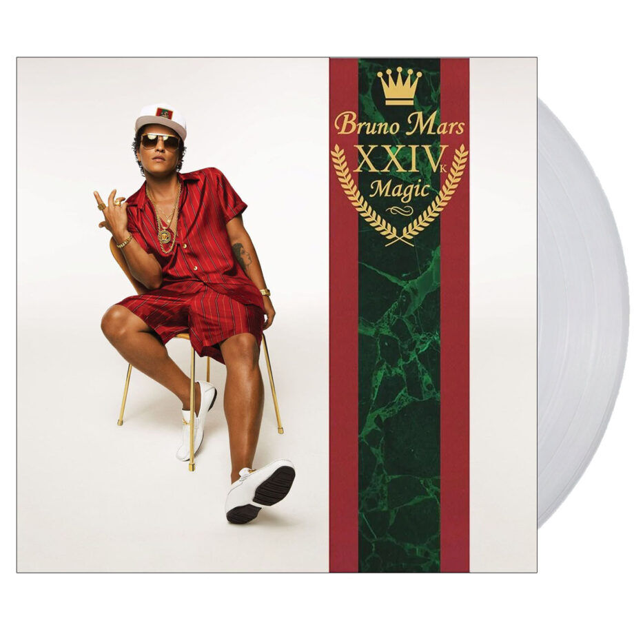 Bruno mars 24k magic vinyl (clear, 1lp)