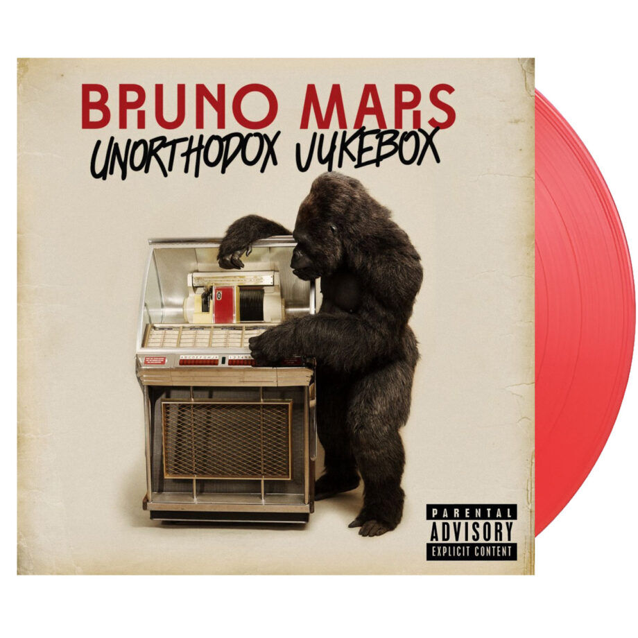 Bruno mars unorthodox jukebox vinyl (wm, neon coral, 1lp)