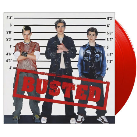 Busted self titled vinyl (red, 1lp)