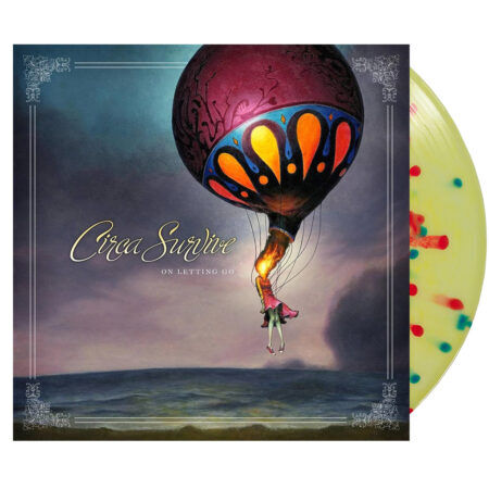Circa survive on letting go vinyl (custard splatter, 1lp)