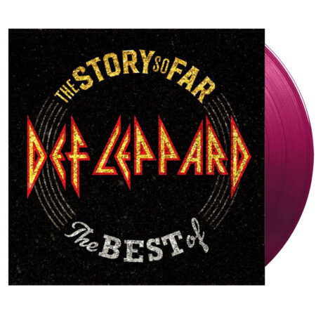 Def leppard the best of def leppard vinyl (exc, magenta, 2lp)