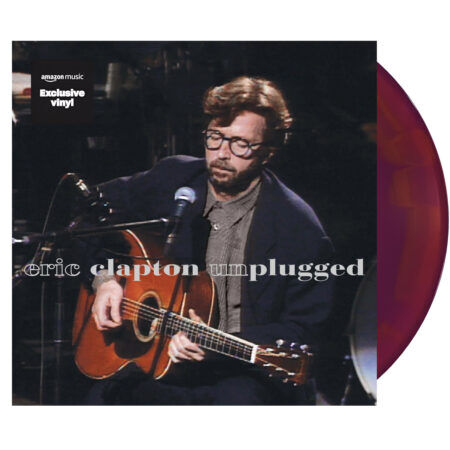 Eric clapton unplugged vinyl (amz, deep magenta, 1lp)