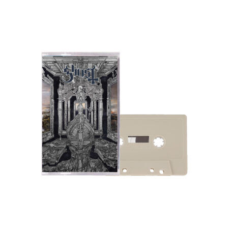 Ghost skeletá cassette (bone, jewel case)